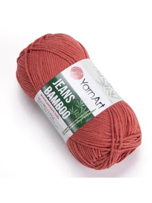 Yarn Art Jeans Bamboo El Örgü İpi,Kiremit-142