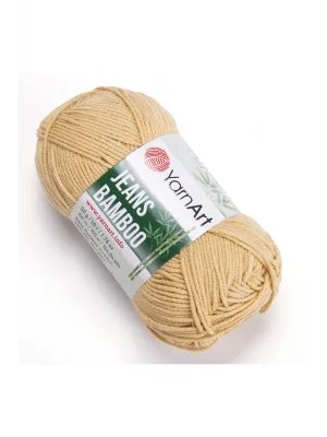 Yarn Art Jeans Bamboo El Örgü İpi,Bej-130