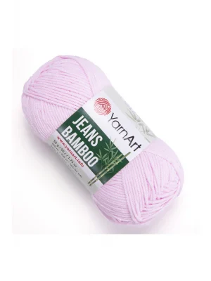 Yarn Art Jeans Bamboo El Örgü İpi,Açık Pembe-109