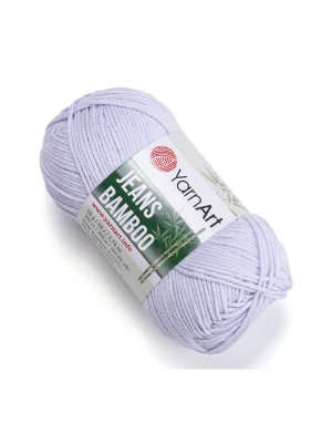 Yarn Art Jeans Bamboo El Örgü İpi,Buz Mavisi-126