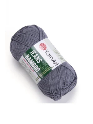 Yarn Art Jeans Bamboo El Örgü İpi,Gri-128