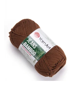 Yarn Art Jeans Bamboo El Örgü İpi,Kızıl Kahve-133