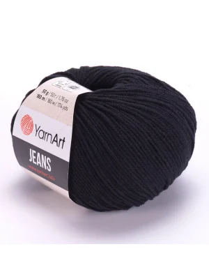 Yarn Art Jeans 53 Siyah Amigurumi Örgü İpi Hırka Örgü İpi Bebek İpi Punch İpi