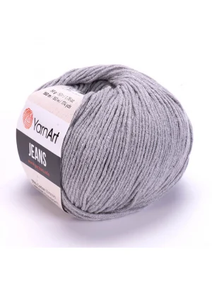 Yarn Art Jeans 46 Gri Amigurumi Örgü İpi Hırka Örgü İpi Bebek İpi Punch İpi