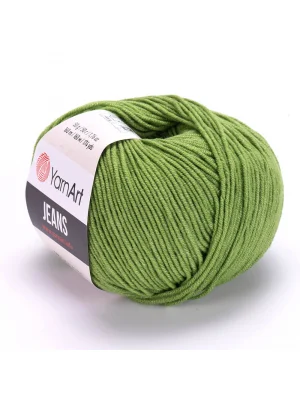 Yarn Art Jeans 69 Yeşil Amigurumi Örgü İpi Hırka Örgü İpi Bebek İpi Punch İpi