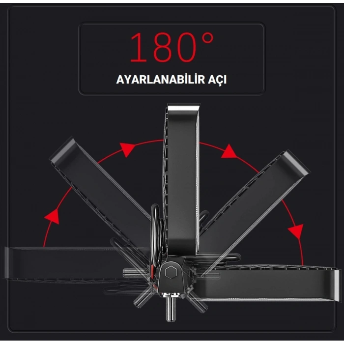 29 LED Kare Off Road, Tekne, Motosiklet Spot Lambası 12 Volt 6500K