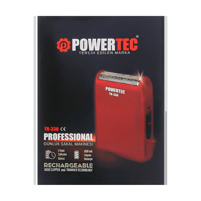 Powertec TR-330 Günlük Sakal Makinesi