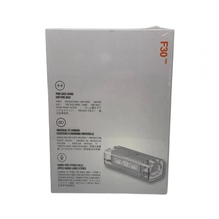 F30 Pure Bass Zero Cables Transparent Bluetooth 5.3 Kulakiçi Kulaklık
