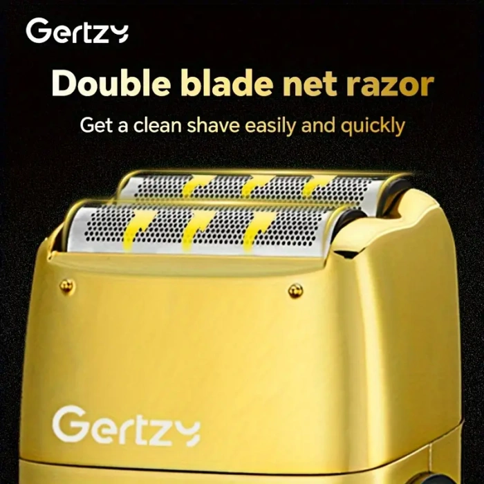 GERTZY Tıraş Makinesi, LCD Ekranlı, USB Şarjlı