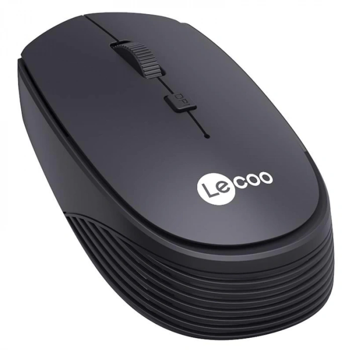 Lenovo Lecoo WS202 1600 DPI 4 Tuşlu Kablosuz Mouse Siyah