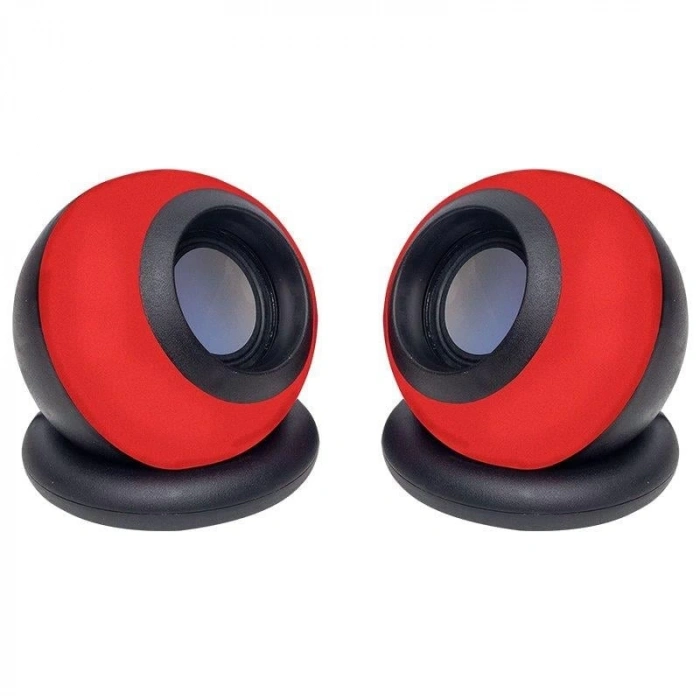 MagicVoice D-08L 1+1 USB Mini Oval Hoparlör - Speaker (2*3 Watt - 4 Ohm)