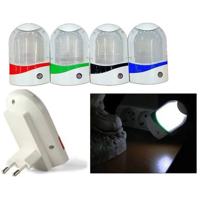 GC-05 1 Watt Ledli Fotoselli Sensörlü Gece Lambası