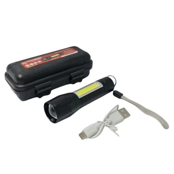 Powerdex PD-5568 Plus USB Şarjlı El Feneri