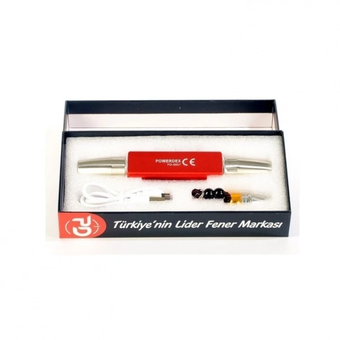 Powerdex PD-9007 20 Watt 500 Lümen Ultraviyole LED Şarjlı El Feneri