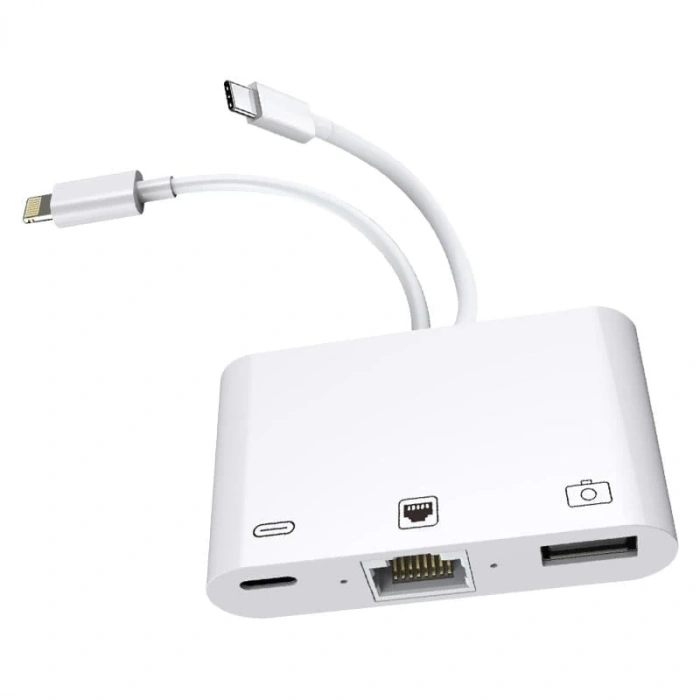 Powermaster Lightning / Type-C Kamera Çevirici PM-5725