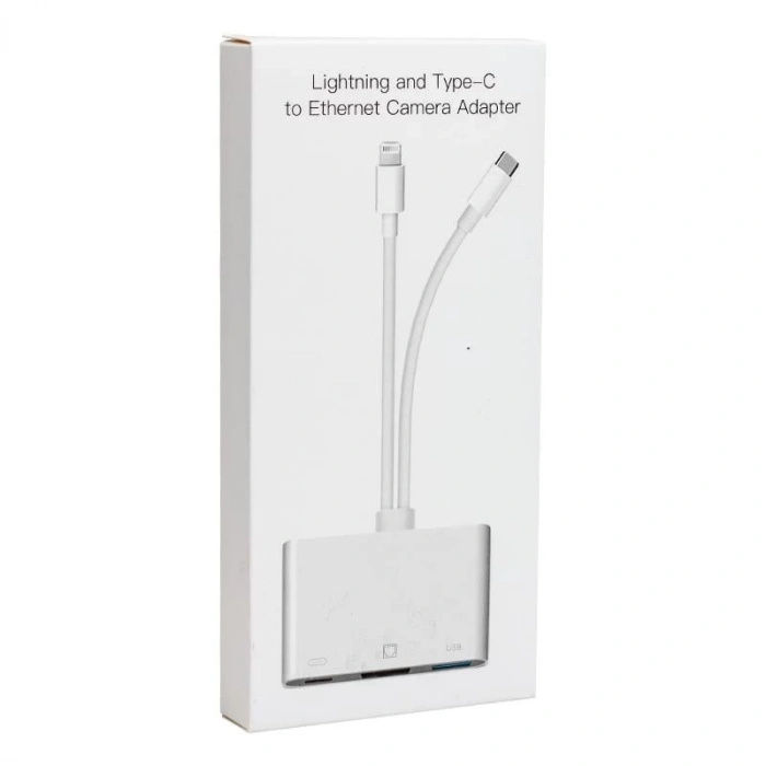 Powermaster Lightning / Type-C Kamera Çevirici PM-5725