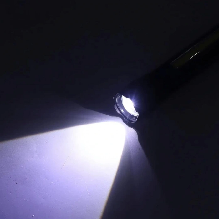 Powermaster PM-16754 Şarj Edilebilir Zoomlu COB Led El Feneri