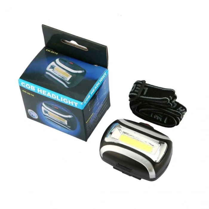 Powermaster PM-1849 Cob Led Pilli Kafa Feneri
