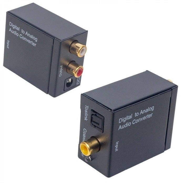 Powermaster PM-32145 Dijital Optik Ses To RCA Audio Çevirici Konverter