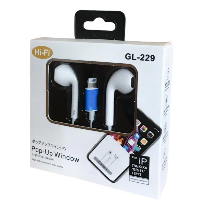 Powermaster PM-3808 Lightning Girişli Kablolu Kulaklık