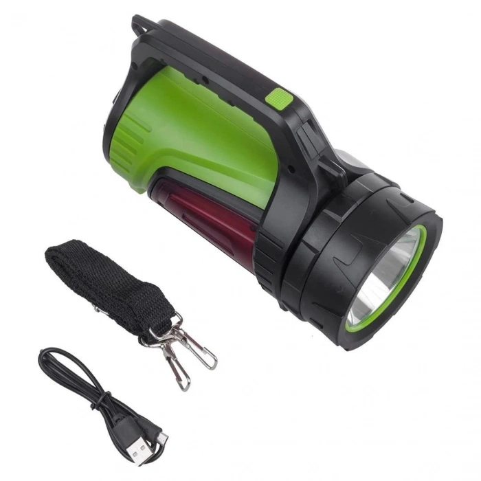 Powermaster Şarjlı Ledli Uzun Menzilli Kamp Tipi Işıldak Fener JS-881B