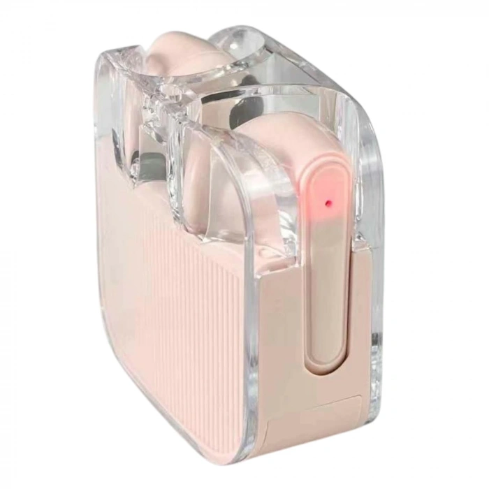 R8 Deep Rass Zero Cables Transparent Bluetooth 5.3 Kulakiçi Kulaklık