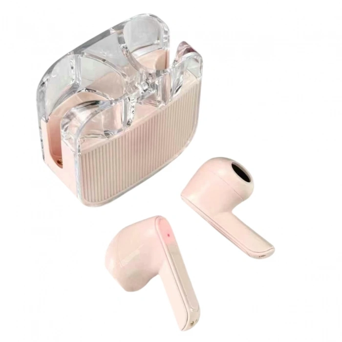 R8 Deep Rass Zero Cables Transparent Bluetooth 5.3 Kulakiçi Kulaklık