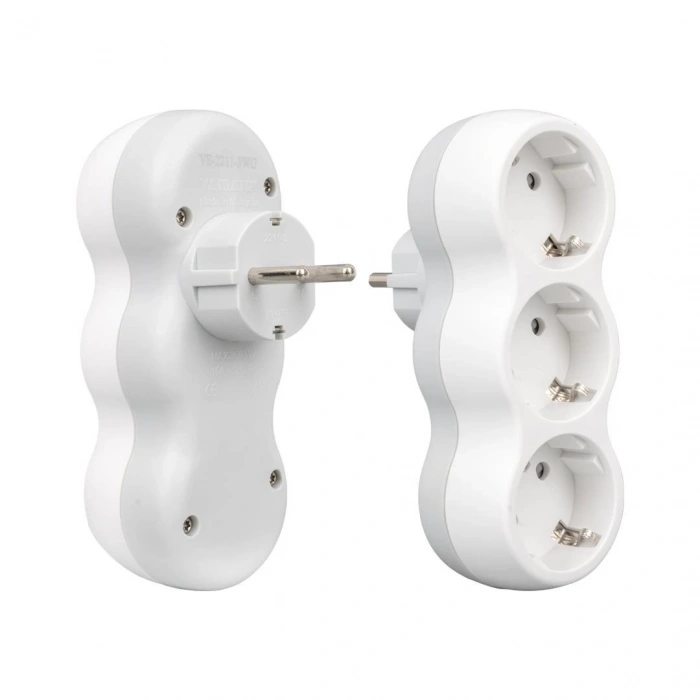 Vea VE-2211-3WG A Class 3lü Dikey Çoklu Priz