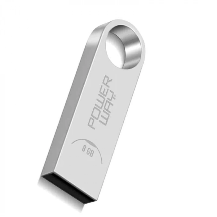 ﻿Powerway PW-8GB 8 GB USB 2.0 Mini Metal Flash Bellek
