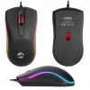 Everest SM-M9 1000 DPI USB RGB Rainbow Ledli Siyah 3D Optik Led Mouse