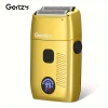 GERTZY Tıraş Makinesi, LCD Ekranlı, USB Şarjlı