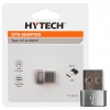 Hytech HY-XO33 Siyah TYPE-C Dişi TO USB Erkek Metal Gövdeli OTG Çevirici