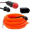 Powermaster 5 Metre Oranj Araç İçi Neon İp Aydınlatma