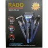 RADO RD-366 Şarjlı Saç Sakal Kulak Burun Tıraş Makinesi