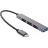 Type-C to 1 port USB3.0 ve 3 port USB2.0 HUB, OTG Adapter. Mackbook ve Diğer Tüm Cihazlarla Uyumlu.