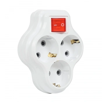 3lü Papatya Golyat Priz Riva Serisi