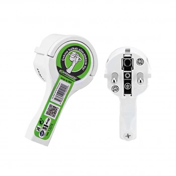 Topraklı Çekme Halkalı UPS Girişli Slim Beyaz Elektrik Fişi