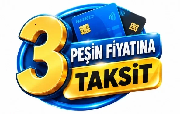 Peşin Fiyatına 3 Taksit
