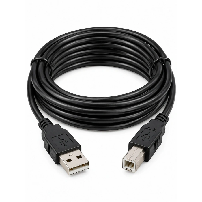 5 Metre Yazıcı USB Kablo USB 2.0 A-B Printer Bağlantı Kablosu
