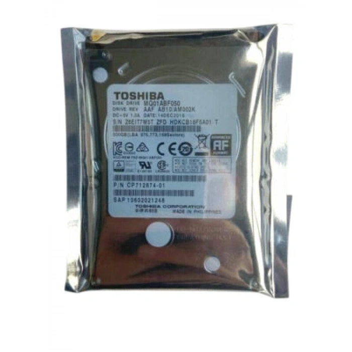 500GB TOSHIBA MQ01ABF050 DVR/NVR/NB/PC 2.5 Güvenlik Kamera Diski