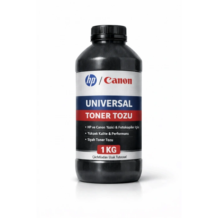 Hp Canon Universal Toner Tozu 1KG Siyah – Hp Canon Yazıcı Uyumlu