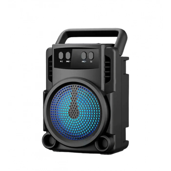 Platoon PL-4689 RGB Işıklı Bluetooth Speaker USB SD Girişli