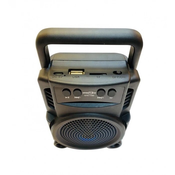 Platoon PL-4689 RGB Işıklı Bluetooth Speaker USB SD Girişli