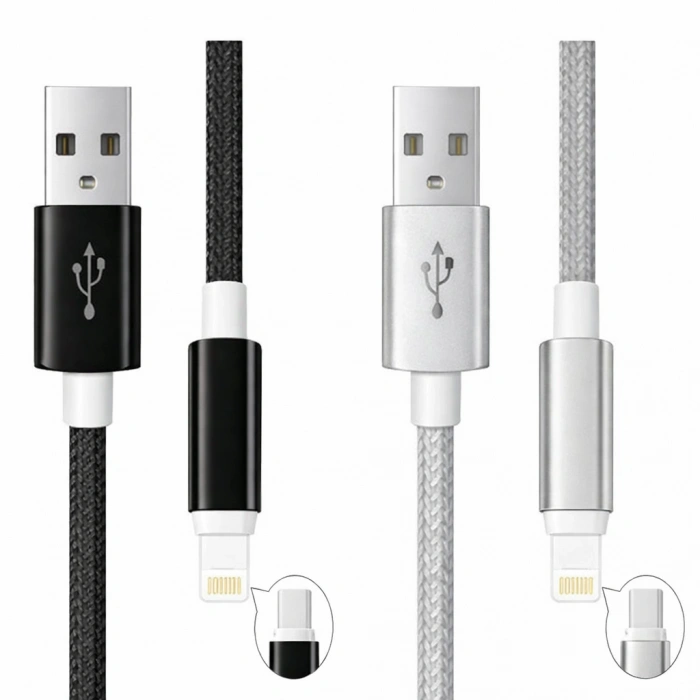 Platoon PL-8930 USB to iPhone Lightning Hızlı Şarj ve Data Kablosu