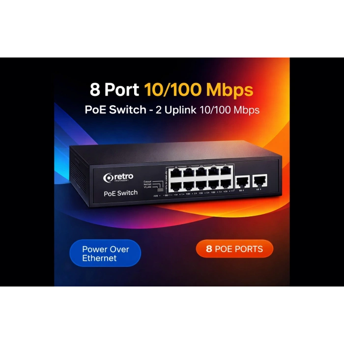 J-TECH 5MP Sesli 9090 iP Renkli Gece Görüşlü 8 Li 500GB Akıllı Güvenlik Kamera Seti – Yüz ve Araç Tanıma