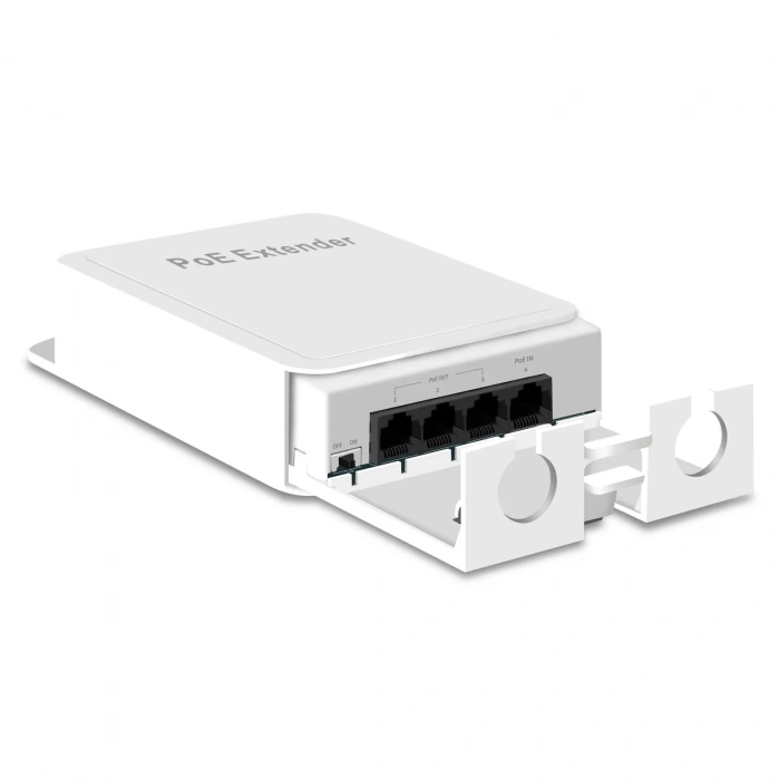 ND-PE103W 3+1 1 PoE Giriş- 3 PoE Çıkışlı PoE Extender (PoE Çoklayıcı) -Outdoor