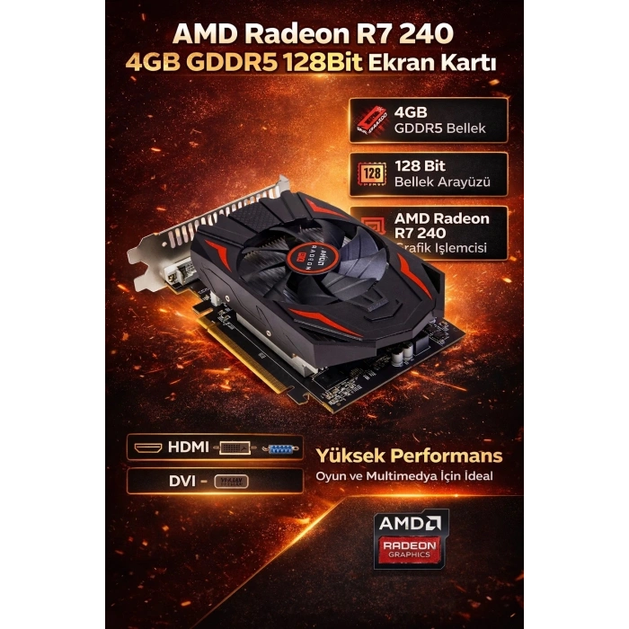 J-TECH Crystal i5 2300 16GB 256SSD R7 240 4GB 24 Curved Gaming PC