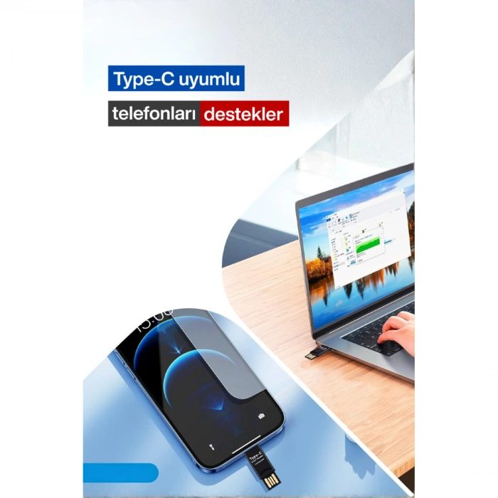 SPRANGE SR-02 Usb To Type-C Kart Okuyucu