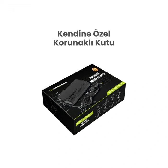 SPRANGE SR-L30 12V 7A 5.5 * 2.5mm 84W Led ve Modem Adaptörü