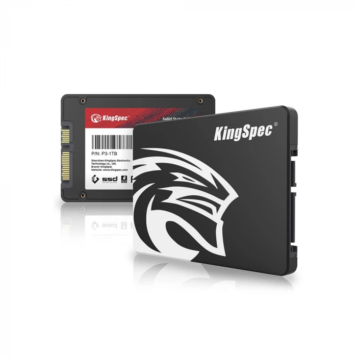 KINGSPEC 480GB 2.5 SATA III SSD 550MB/s Okuma – Yüksek Hızlı Dahili SSD